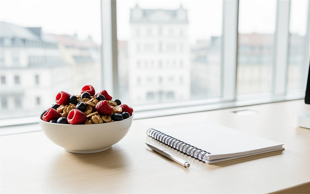 Büro Düsseldorf Gesund Essen